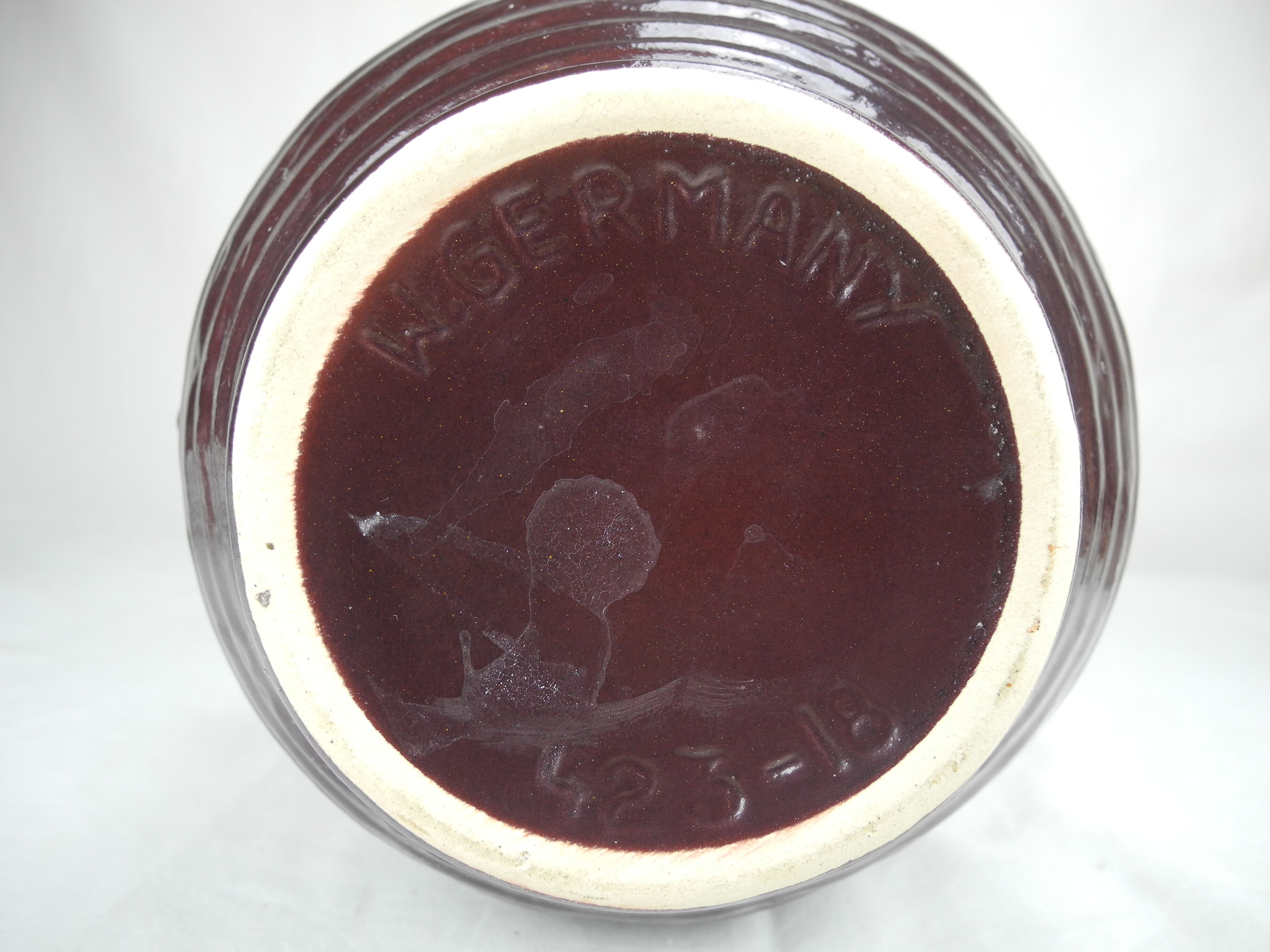 Antique vase Scheurich Keramik 423-18 vintage decor