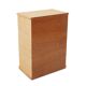 Woven wicker chest of drawers, 1980s