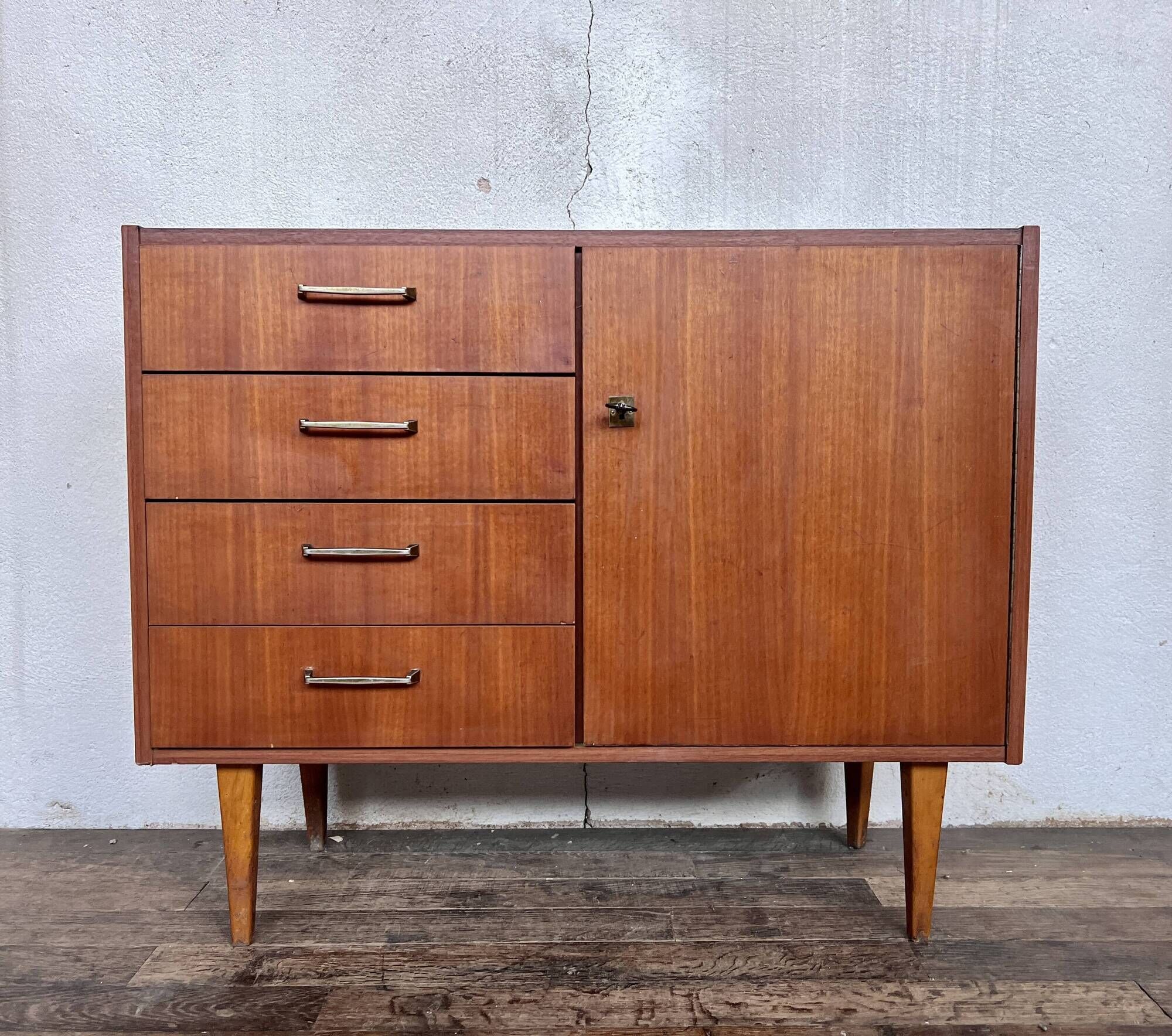 Enfilade bahut vintage tv / hifi cabinet - 50/60 - Scandinavian style