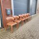 Cassina Hola 367 - set of 6 dining chairs by Hannes Wettstein