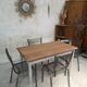Old bistro table