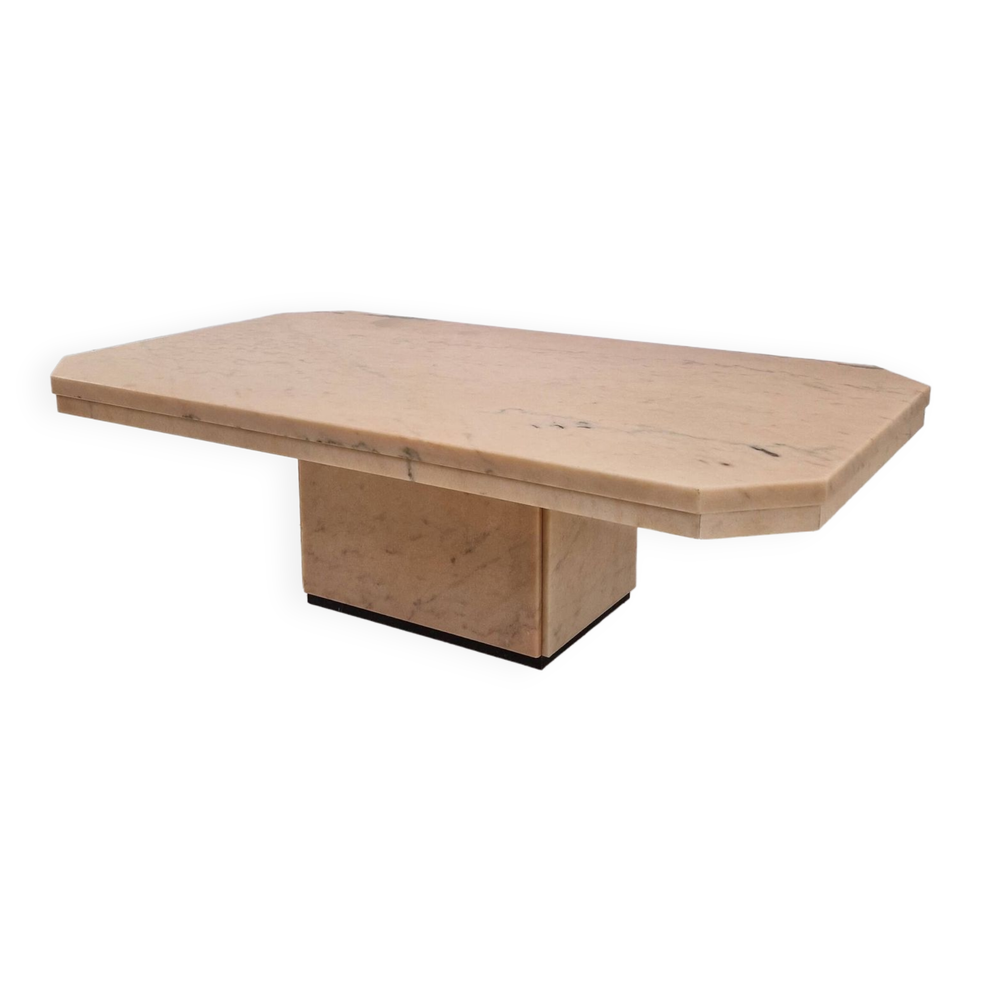 Italian Marble Coffee or Side Table, 1980s