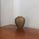 Antique vase in brass/bronze - Iris decoration - Art Nouveau style