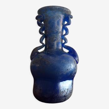 Vase miniature Scavo Seguso Vetri d'Arte Murano verre irisé