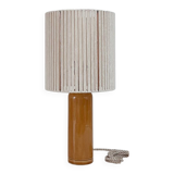 Enamelled stoneware lamp
