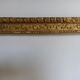 Old gilded wooden frame