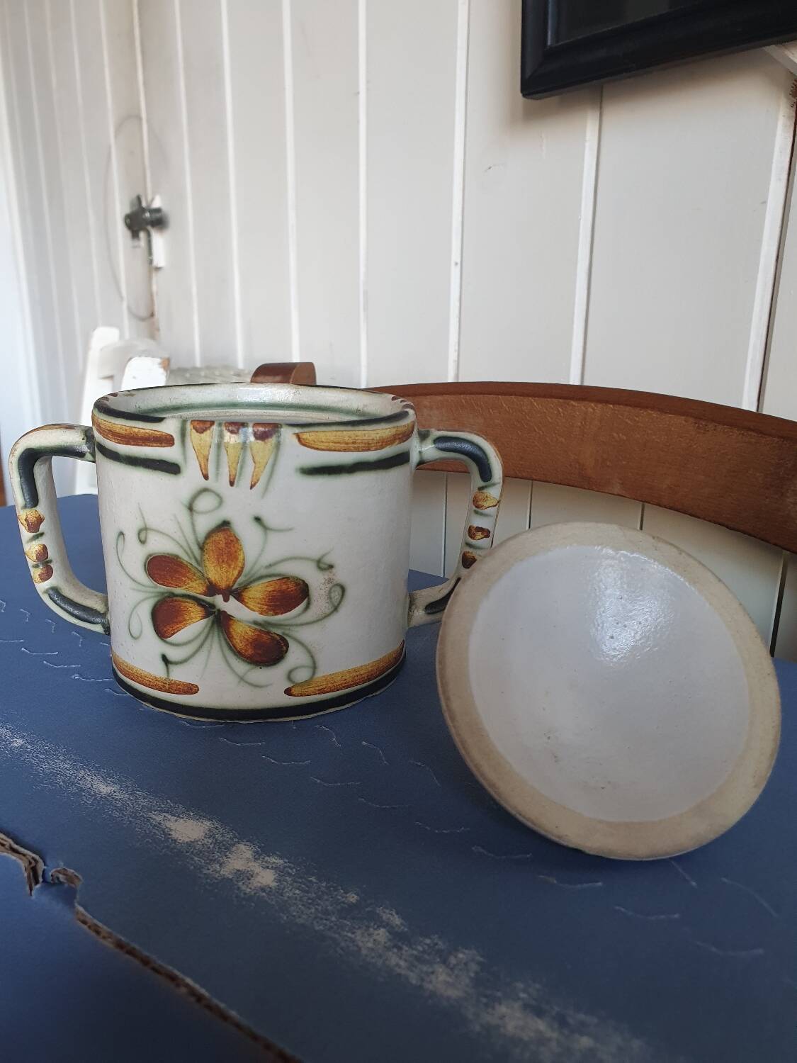 Sugar bowl Quimper Keraluc