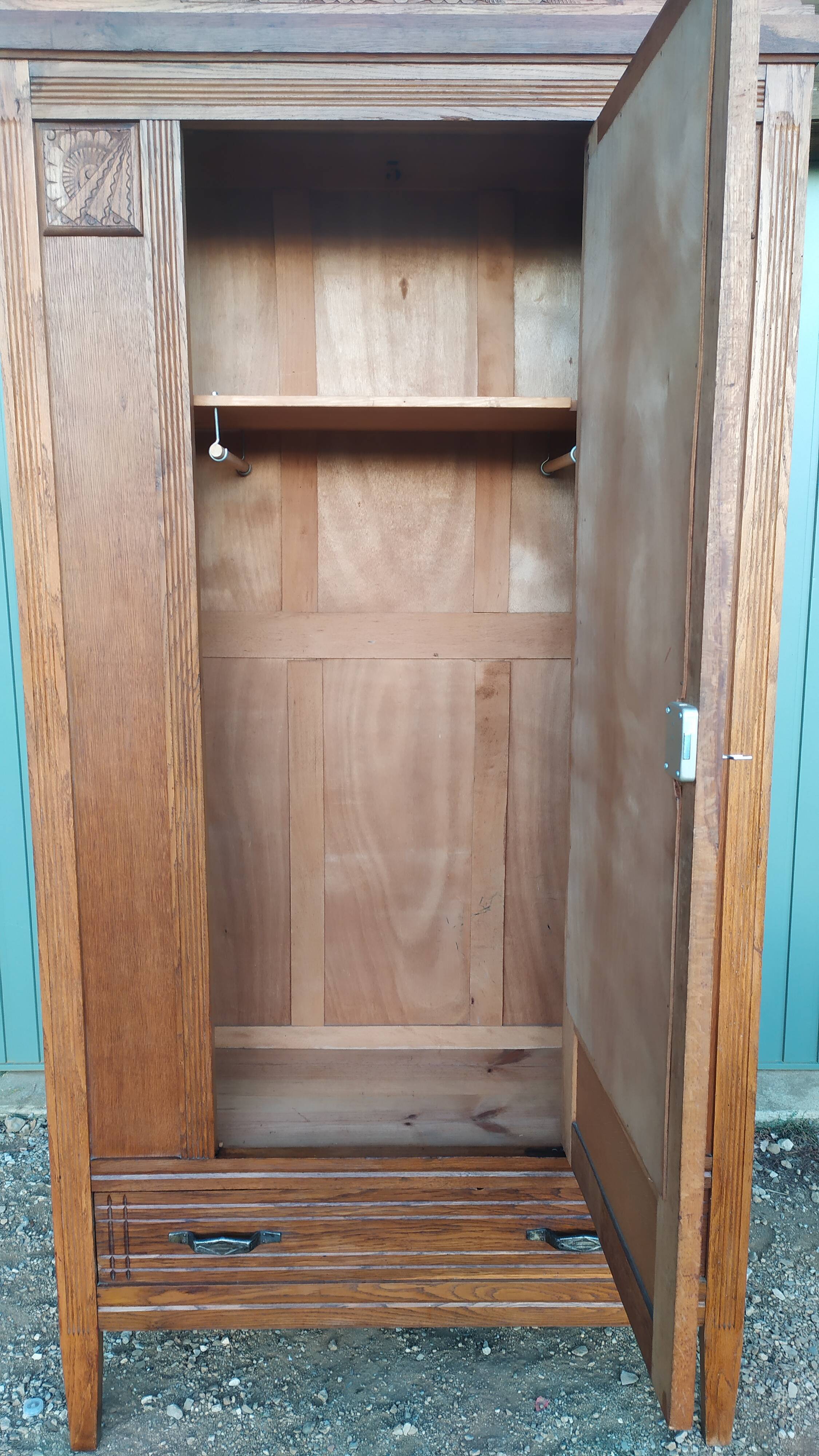 Parisian art deco wardrobe