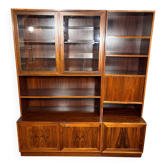 Mid-Century Modern Danish Rosewood Wall Unit by Sejling Skabe – Circa 1960s