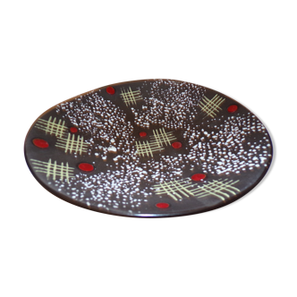 Ceramic plate dish