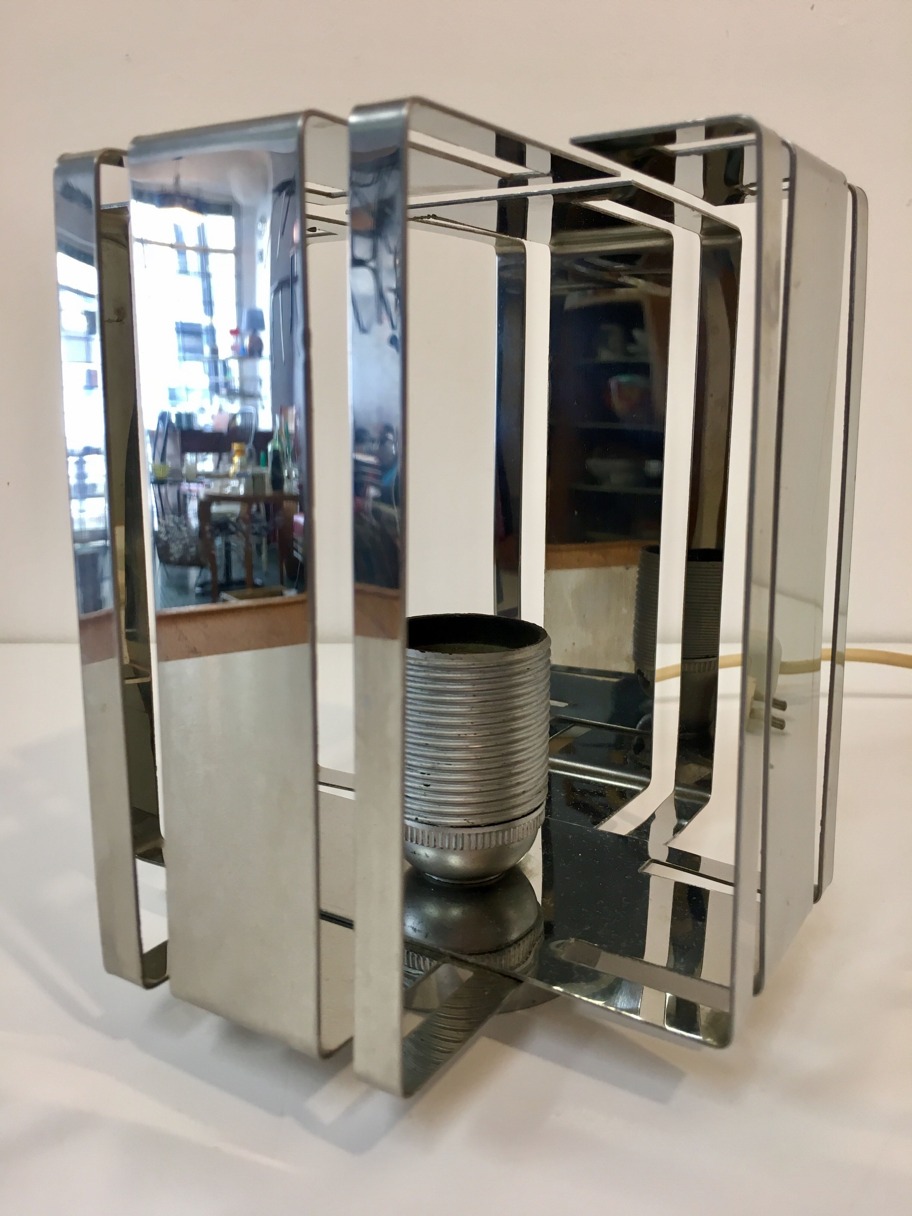 Geometric table lamp years 70