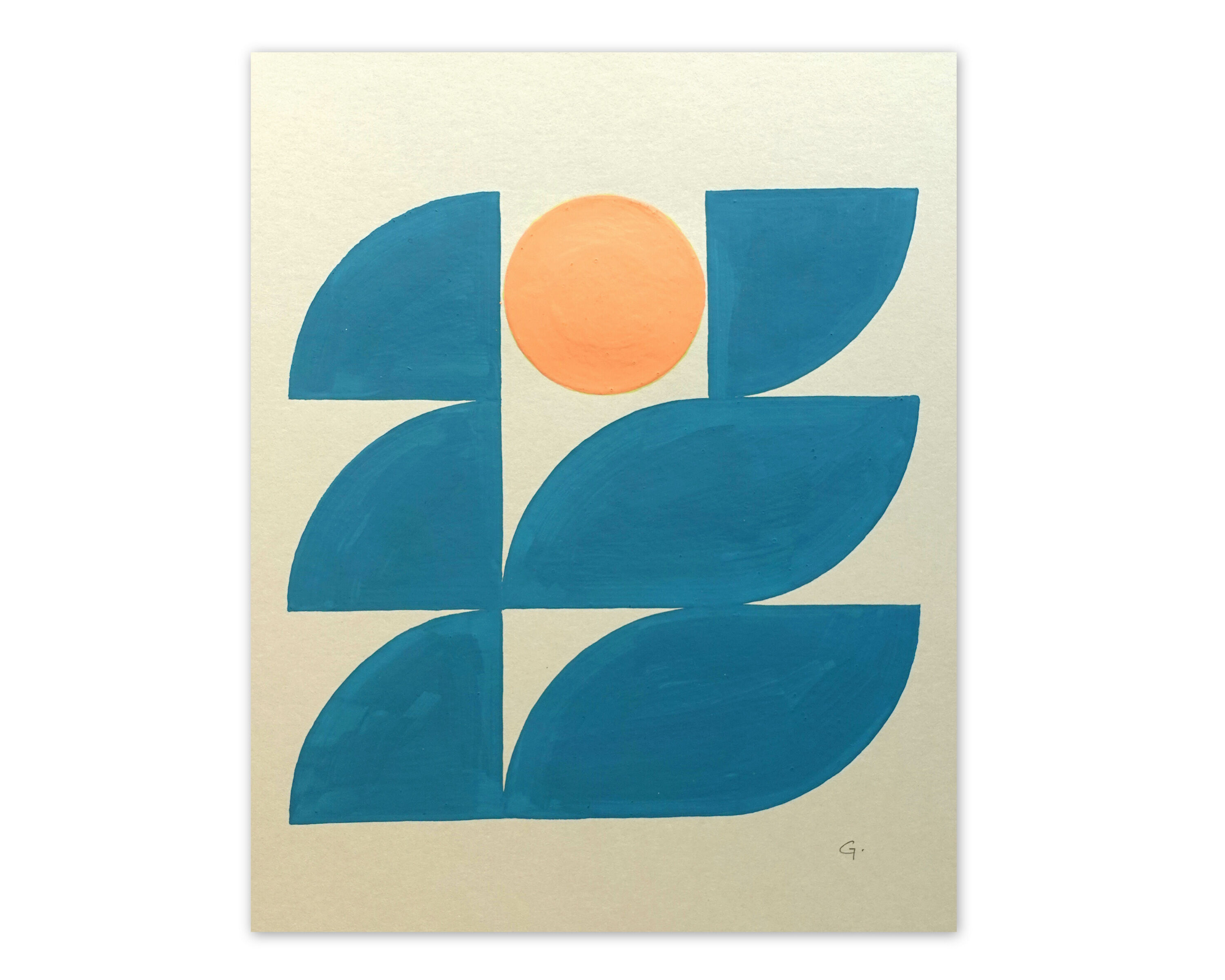 Painting on paper - to be framed