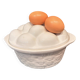 Ceramic egg terrine