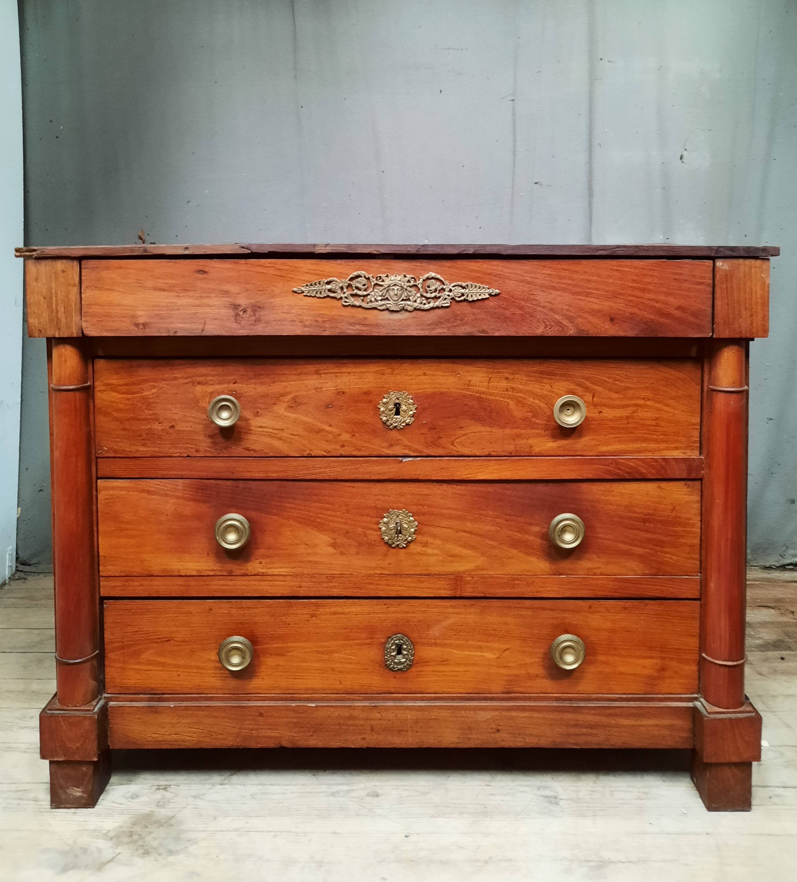 Commode empire en acacias