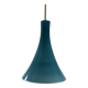 Antique vintage blue opaline chandelier