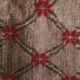 Vintage handmade Turkish rug 127x215 cm