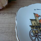 Decorative plate the old trades Knife ironer in the eighteenth century, small craft Paris