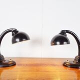 Paire de lampes de table en bakélite 11126 par Eric Kirkman Cole, années 1930