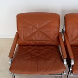 Andre Vandenbeuck for Strassle International armchairs model Aluline, Switzerland 1960s