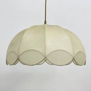 German mid-century "Cocoon" wavy chandelier by Goldkant, 1970s