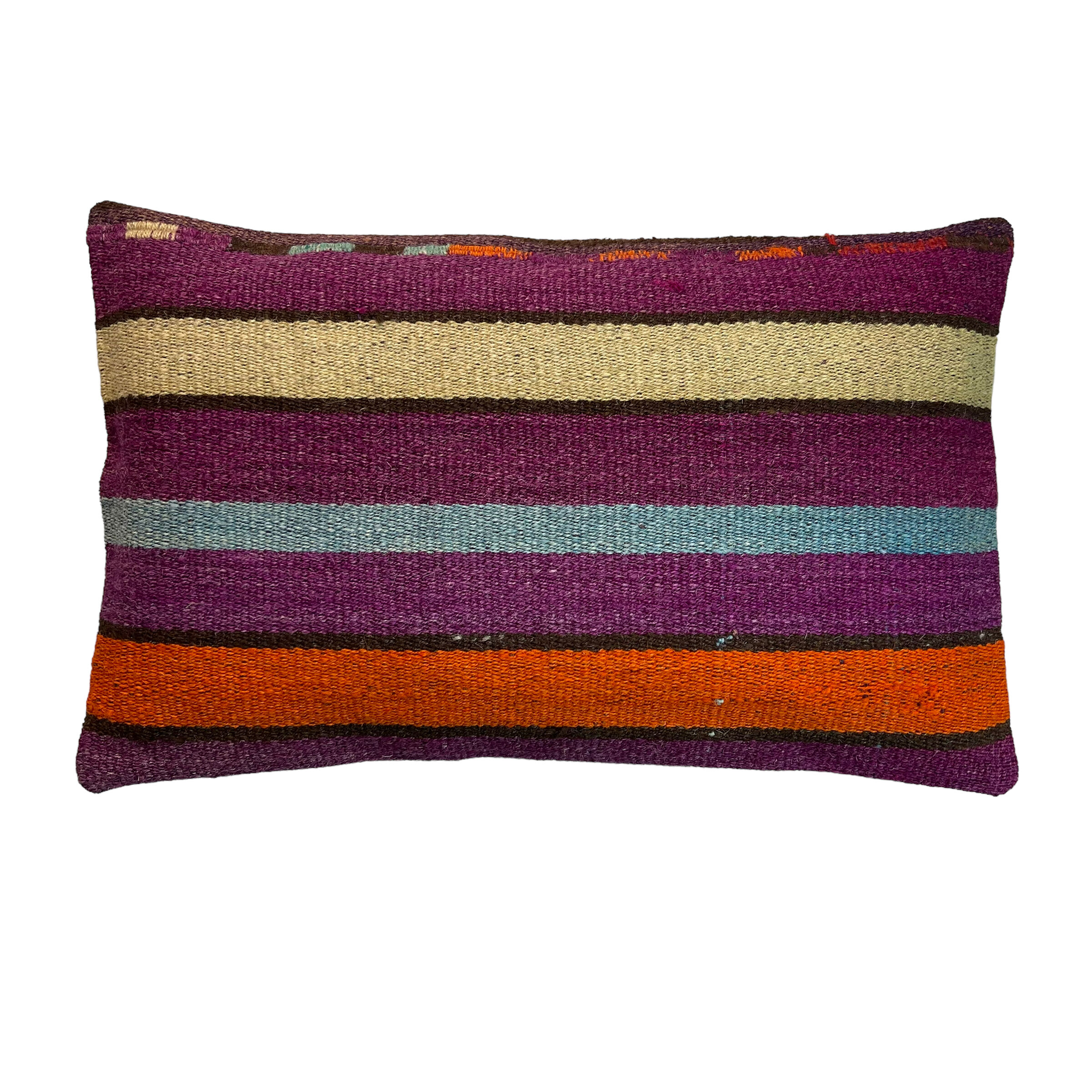 Vintage turkish handmade cushion cover , 30 x 50 cm