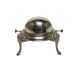 Art Deco brass caviar bowl, Sweden, 1950s