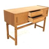 Scandinavian oak chest of drawers, Sweden, 1950