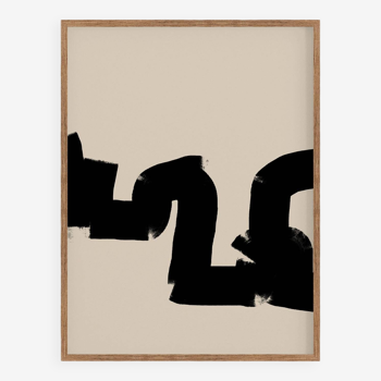Abstract giclee print, 50x70cm