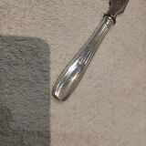Butter knife with silver metal handle, goldsmith SFAM art deco style