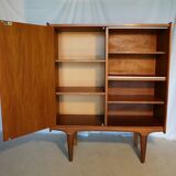 Scandinavian vintage teak bar furniture