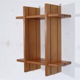 Solid wood shelf from Maison Regain 1970