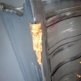 Small grey dresser patinated Louis XV style