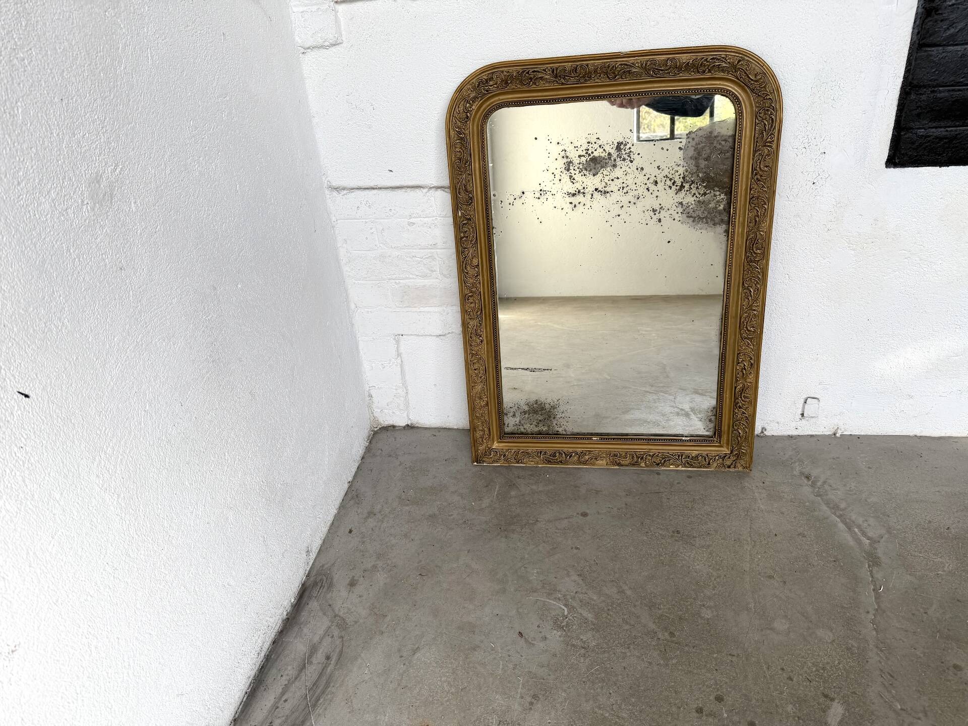 Antique mercury mirror, 19th century