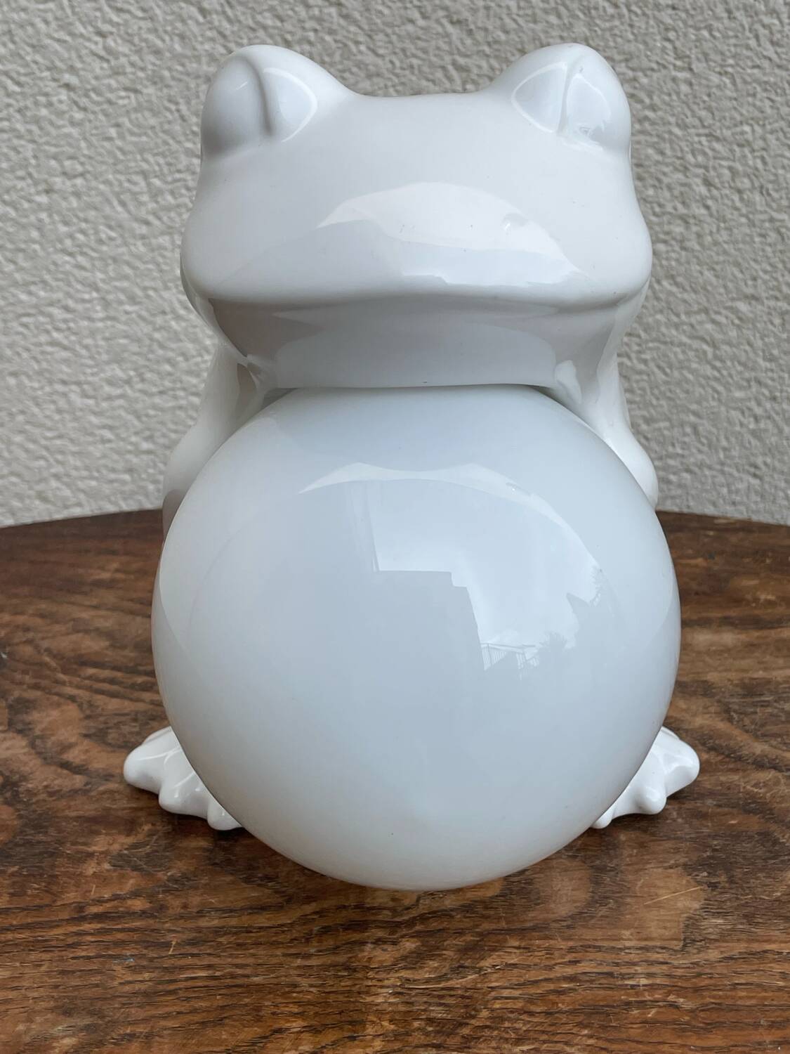 Vintage 80's frog lamp