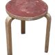 Alvar Aalto Artek Stool 60 Finland 1950s Vintage Birch Original Patina