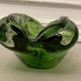 Vide poche Murano vert iridescent