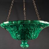 Hanging planter in Majolica slip