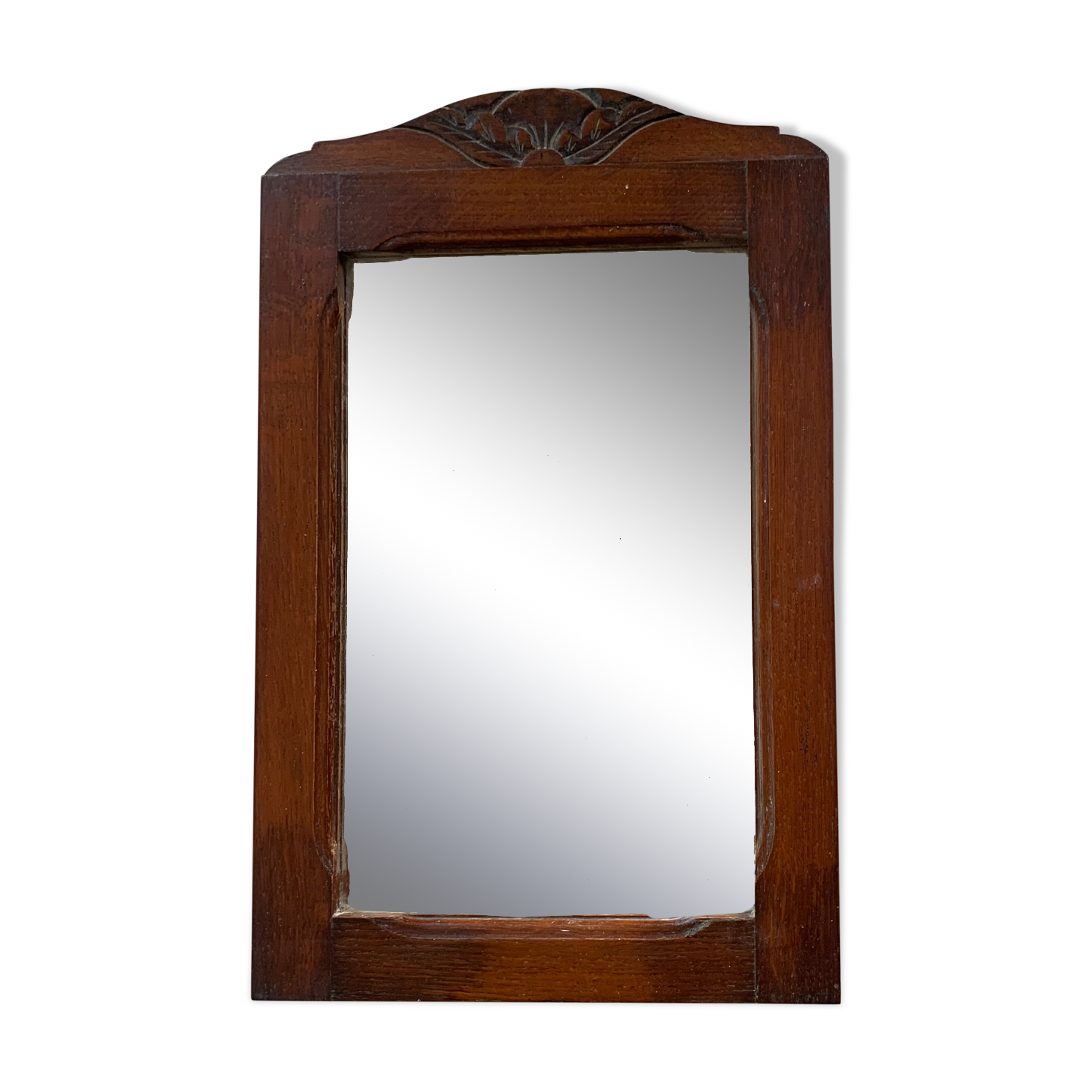 Miroir ancien art déco 35x55cm