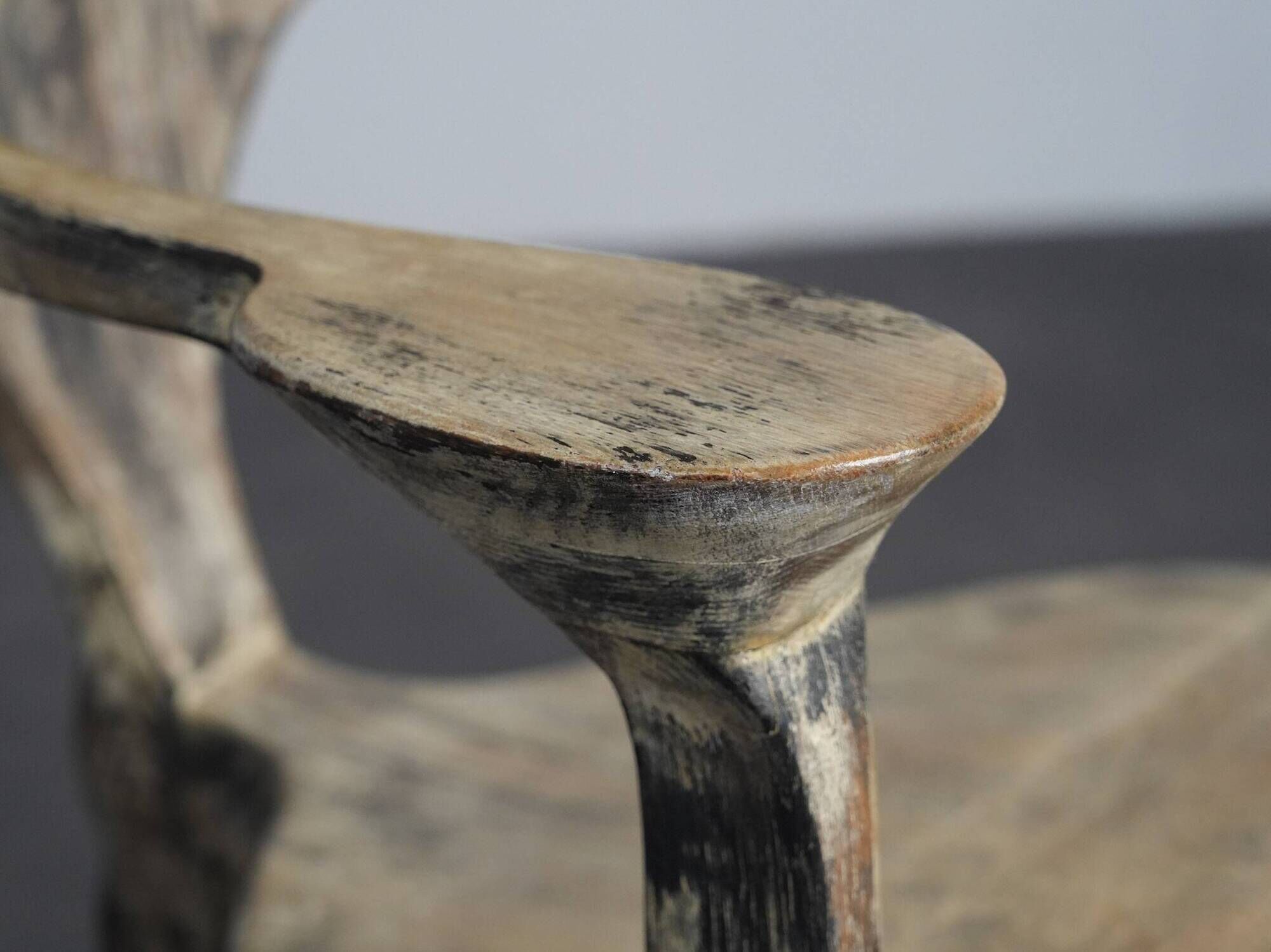 Unique “Ginkgo Biloba” sculptural armchair by Joop Evers and Frans Bolscher, Netherlands, 1992