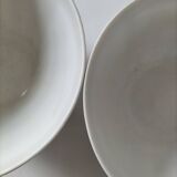 vintage faceted farmhouse duo of bowls