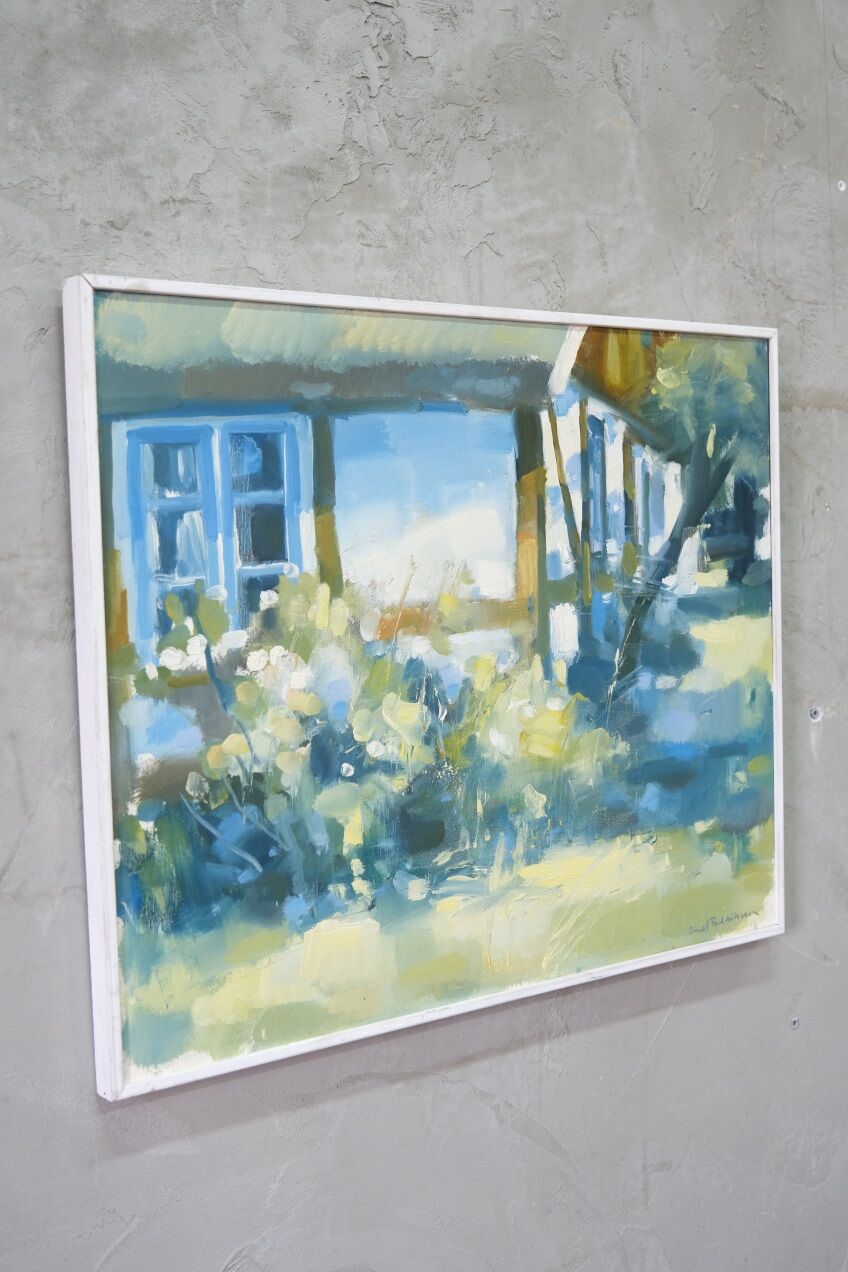 Bengt Fredriksson (1932-2000), Swedish Modern Landscape, Oil on Canvas, 1980s, Framed