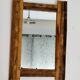 Miroir en bois recyclé