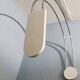 Mid century Gesto floor light by Bruno Gecchelin, Italy 1970s
