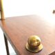 Vintage brass reading light