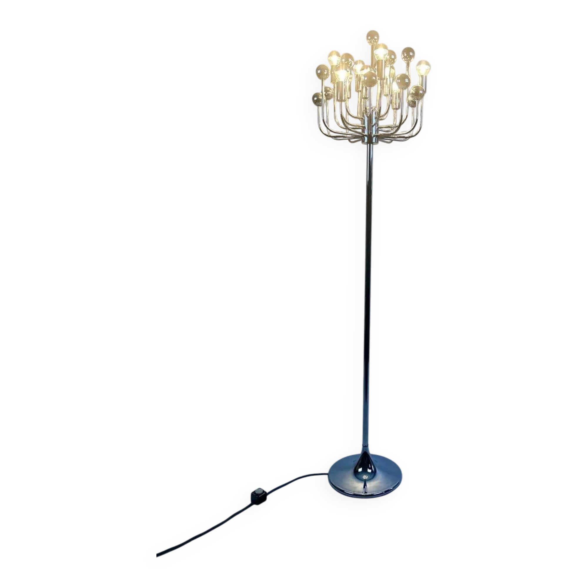 Vintage floor lamp by Sciolari for Boulanger - 1960s