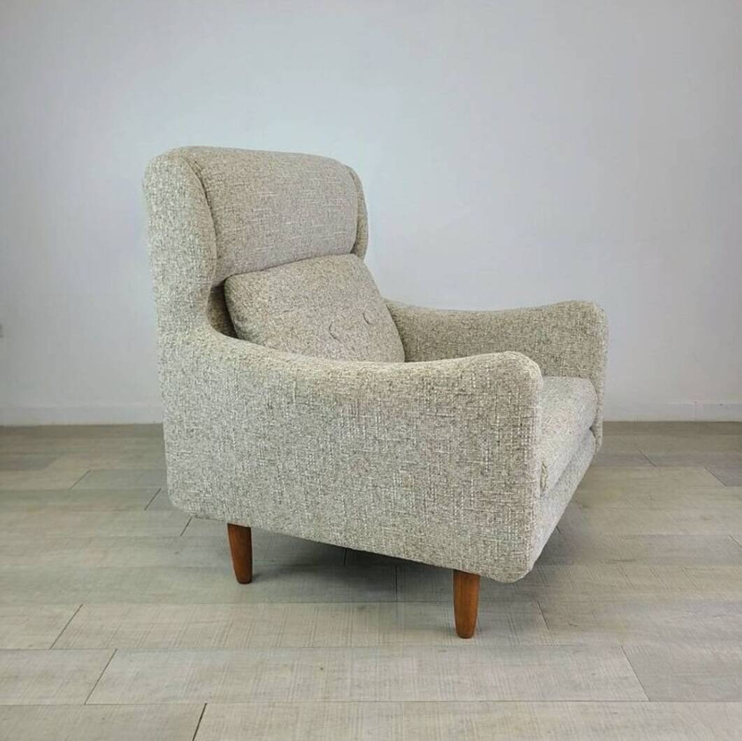 FS116 armchair called Dachshund design Michel Mortier edition Steiner vintage