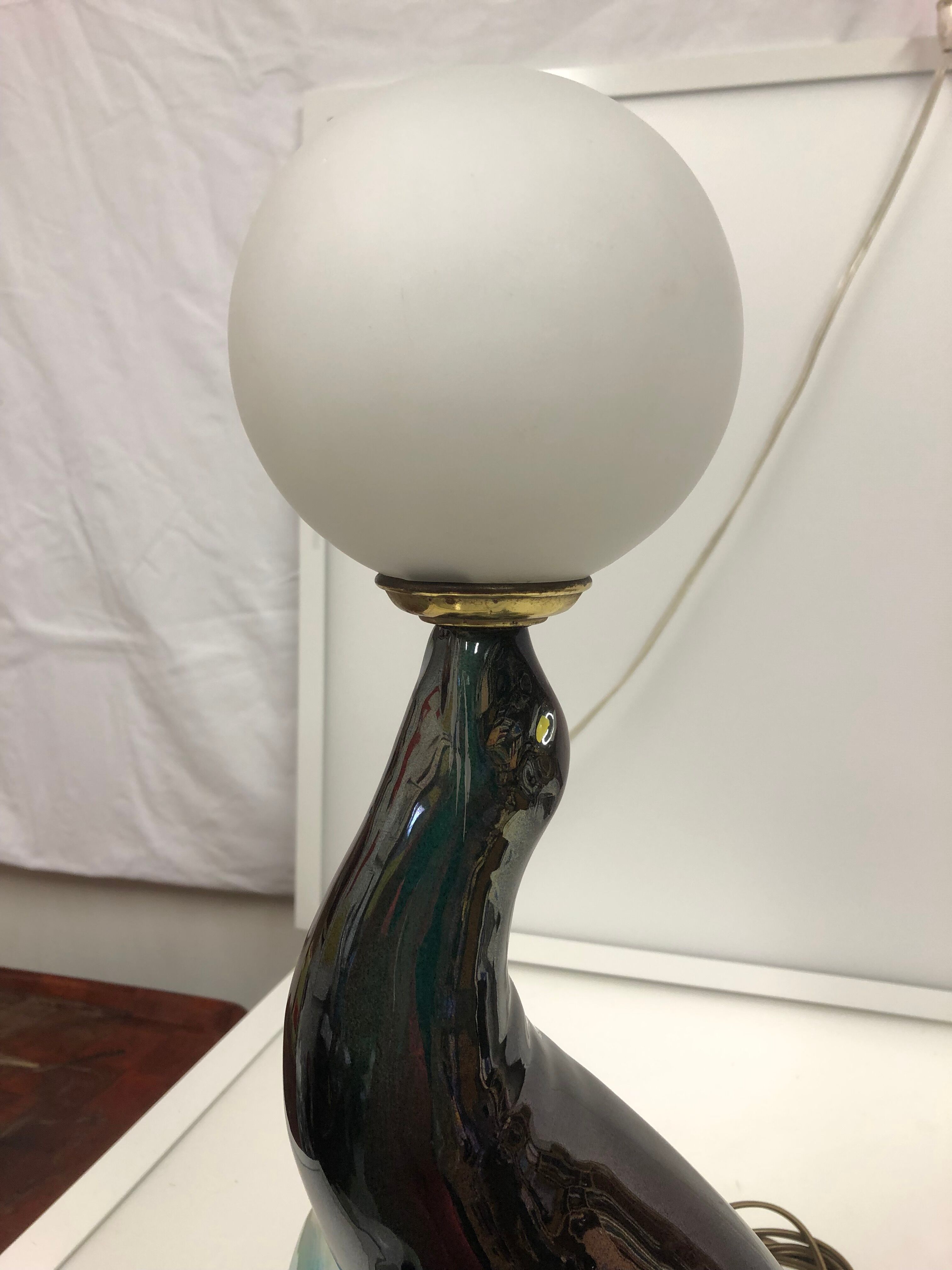 Sea lion lamp 1950