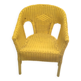 Rattan armchair