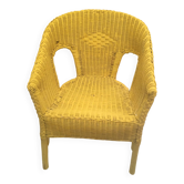 Rattan armchair