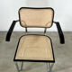 Old armchair Cesca B64 design Marcel Breuer 1970 Made in Italy